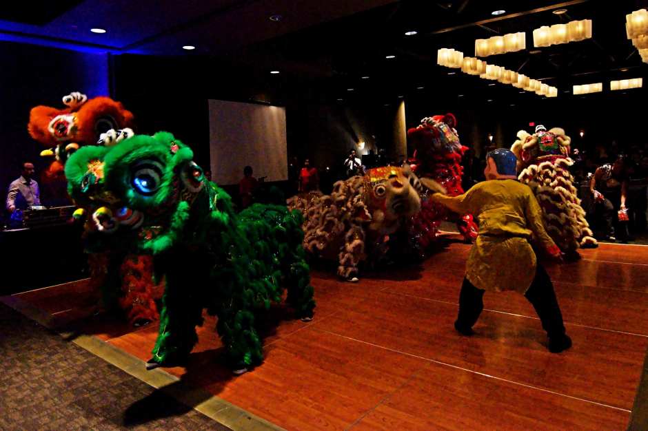 jing wo lion dance calgary 2014 chinese